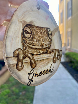 Custom Woodburned Portrait