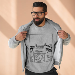 Katahdin Line Drawing Crewneck Sweatshirt